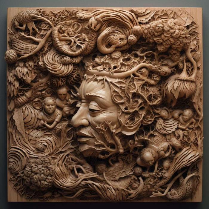 نموذج ثلاثي الأبعاد لآلة CNC 3D Art 